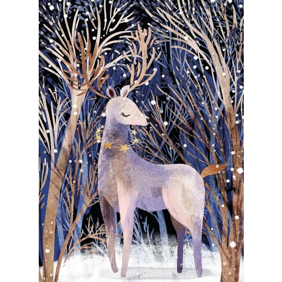 Jõulukaart Forest Stag