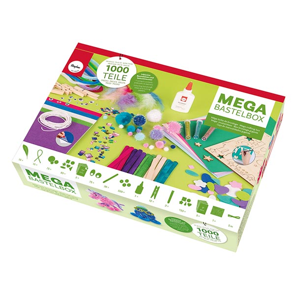 Käsitöökomplekt Rayher Mega Bastelbox 1000 osa Fantasy
