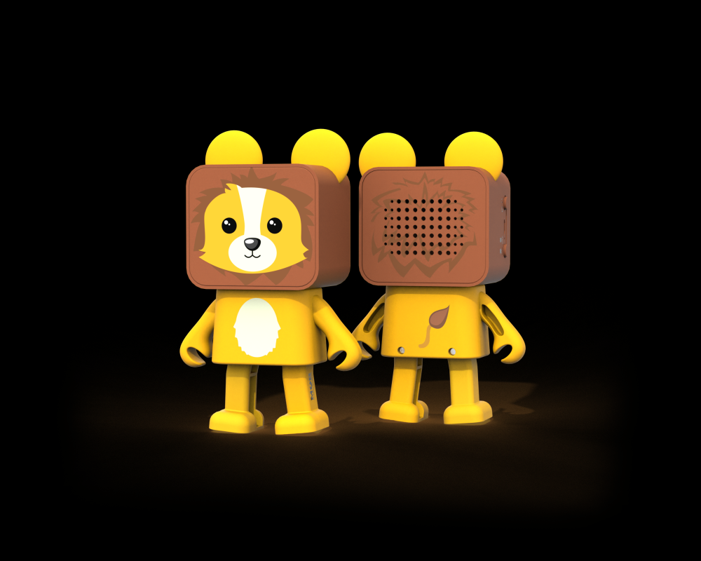 MOB KÕLAR BLUETOOTH 3W DANCING ANIMALS - LION