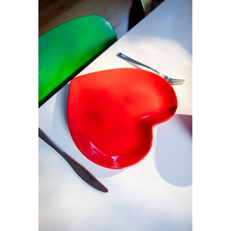 Taldrik Love, Red, 28cm