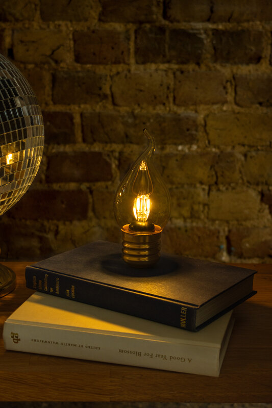 Öölamp Lightbulb, Cordless Candle