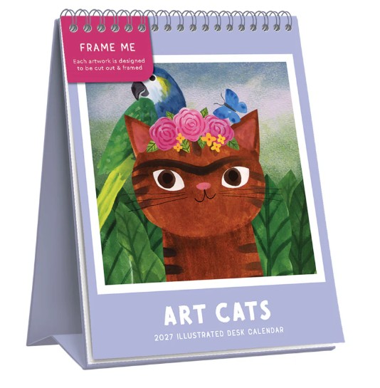 Lauakalender 2027 Art Cats