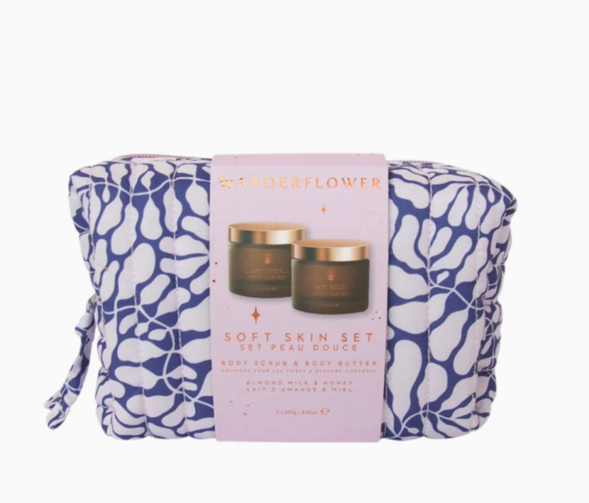 Wanderflower Kinkekomplekt Soft Skin, 250 +250ml