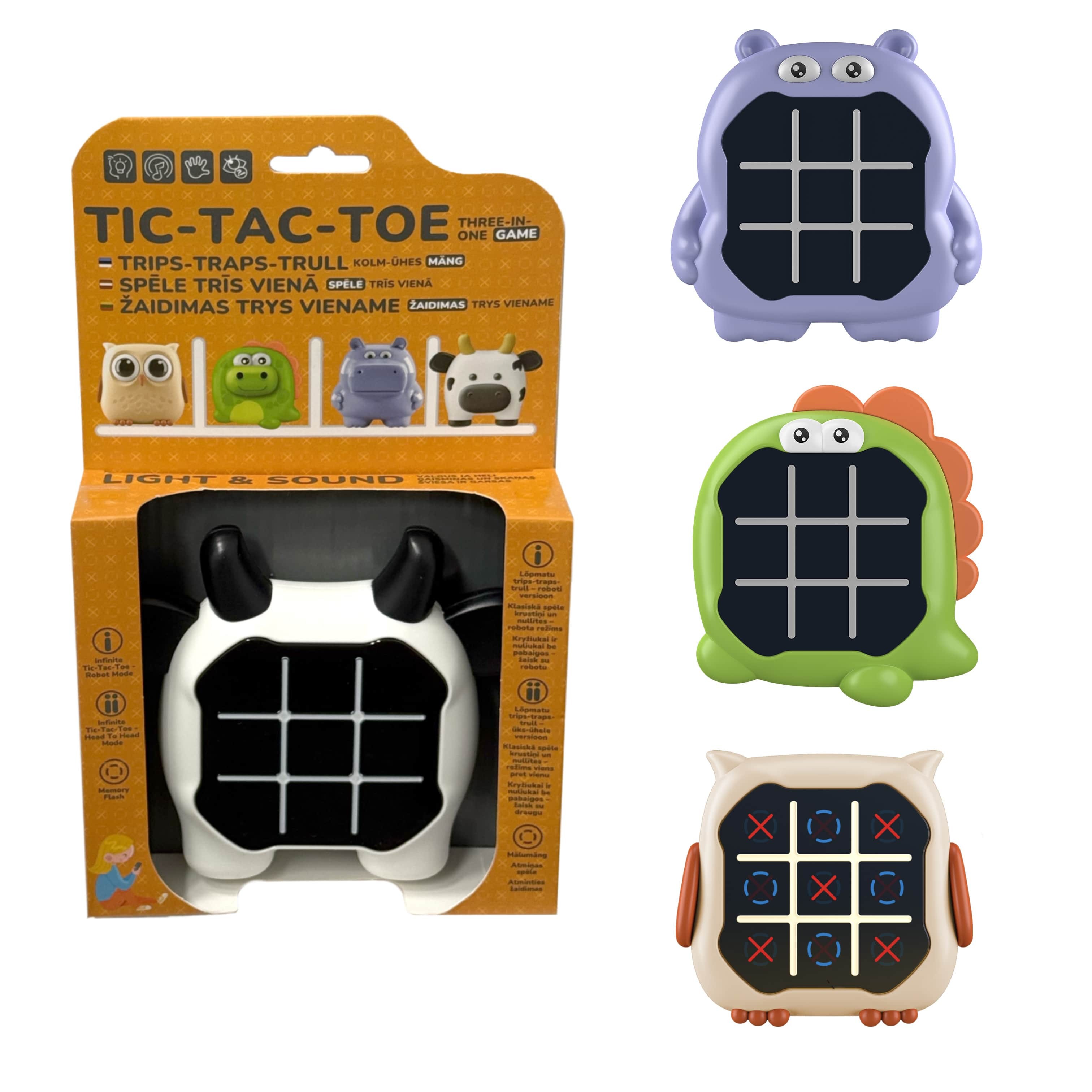 Tic-Tac-Toe 3in1 assortii