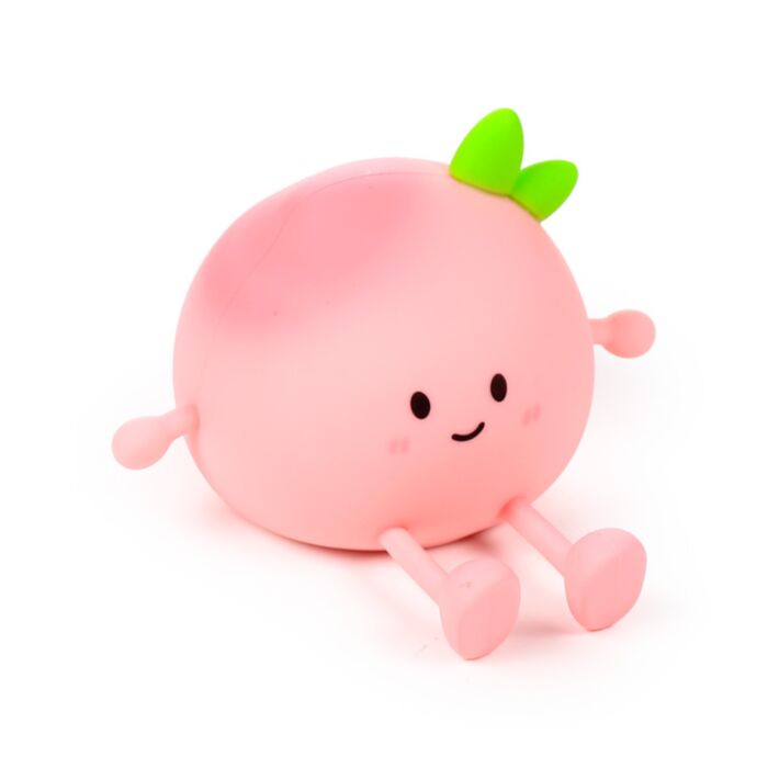 Öölamp ja telefonialus LED Foodiemals Peach