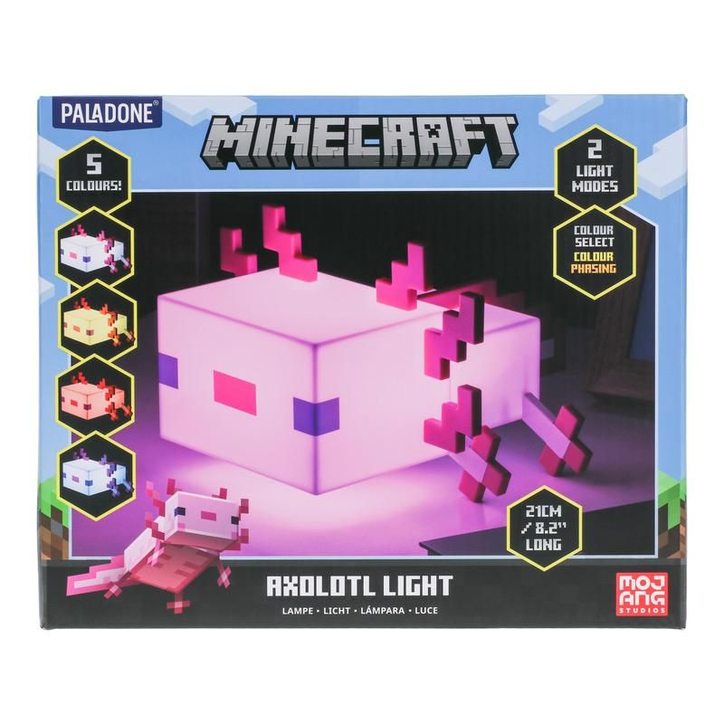 Laualamp Minecraft Axolotl