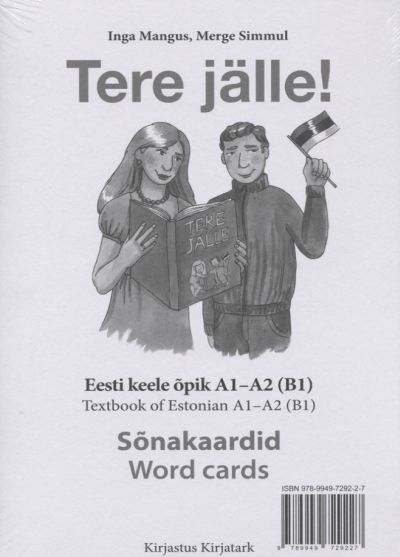 TERE JÄLLE! WORD CARDS - TEXTBOOK OF ESTONIAN A1-A2 (B1)