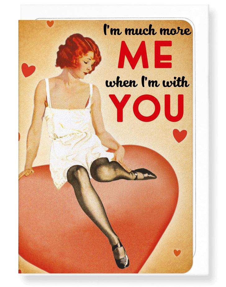 Õnnitluskaart More Me When I'm With You