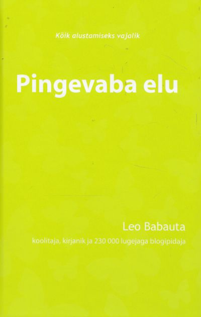 E-raamat: PINGEVABA ELU