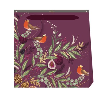 Kinkekott Sara Miller Figs & Foliage Damson, Small