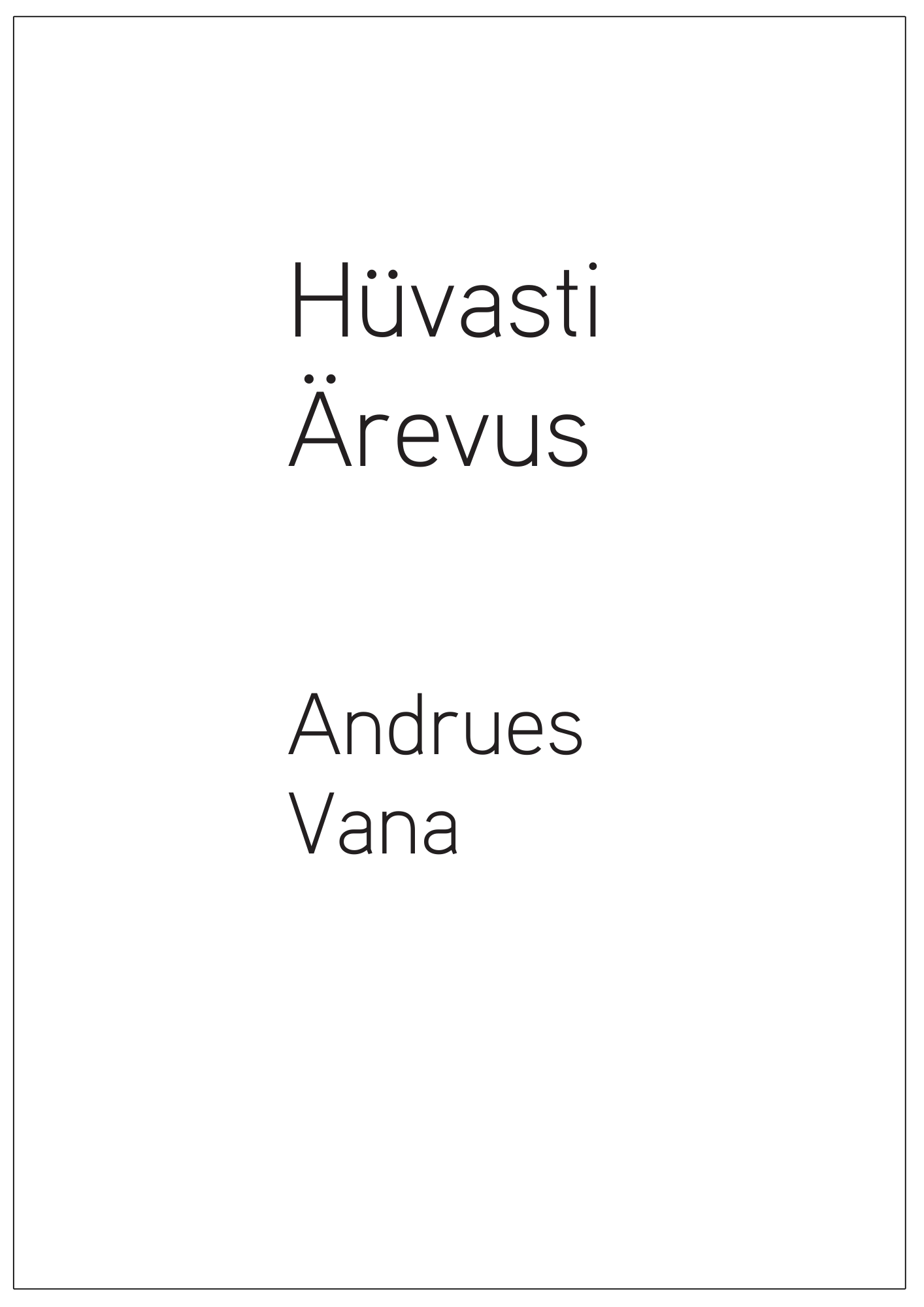 E-raamat: Hüvasti Ärevus