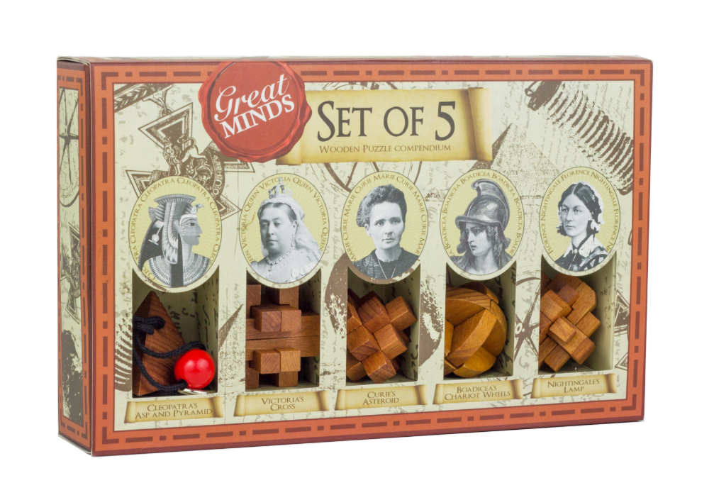 Nuputamisvigur Great Minds Women's Set of 5