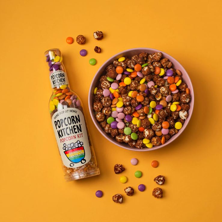 Popkorn, Pop At Home Rainbow Chocolate Beans, 440g