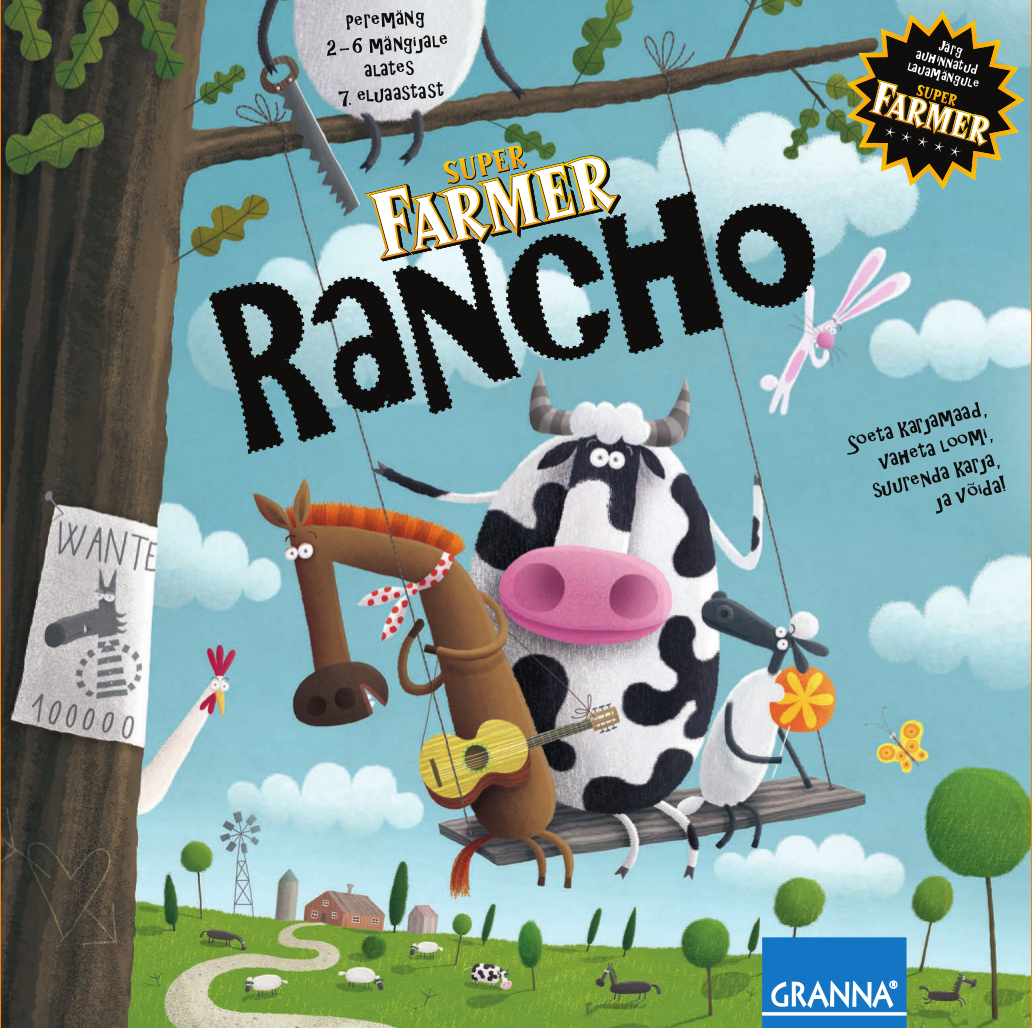 LAUAMÄNG RANCHO (JÄRG MÄNGULE SUPER FARMER)