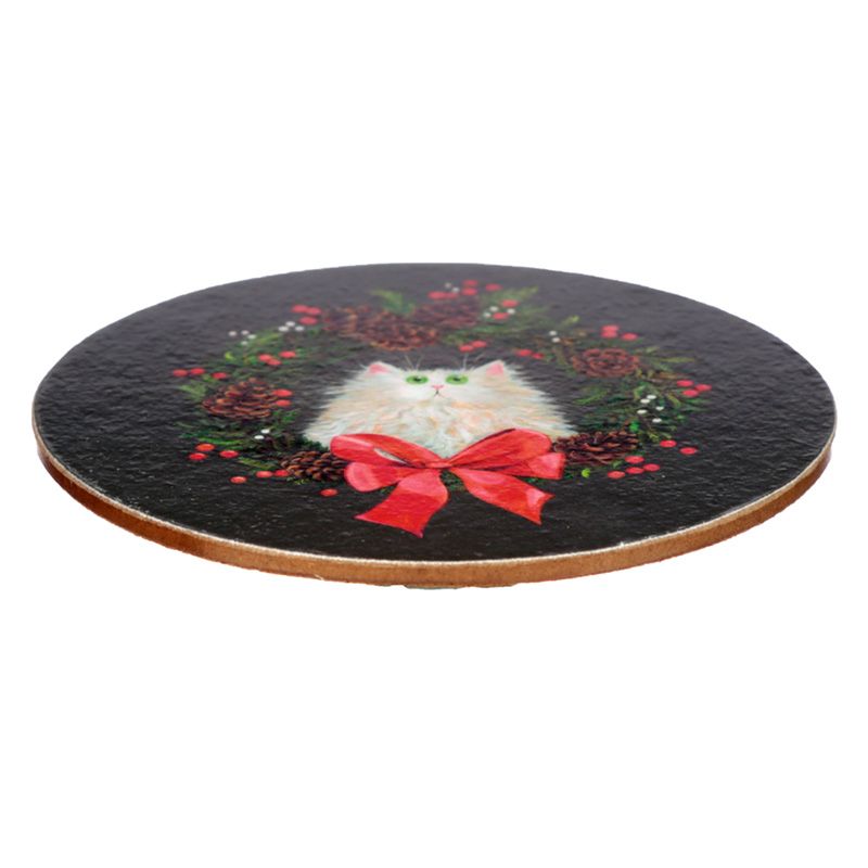 Kruus Kim Haskins, Christmas Wreath Cat (300ml) +klaasialus
