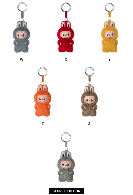 Labubu Pin for Love Series (N-Z) 