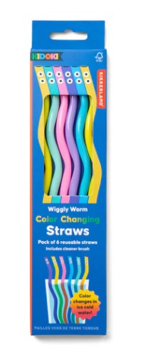 Kidoki värvimuutvad kõrred Wiggly Worm