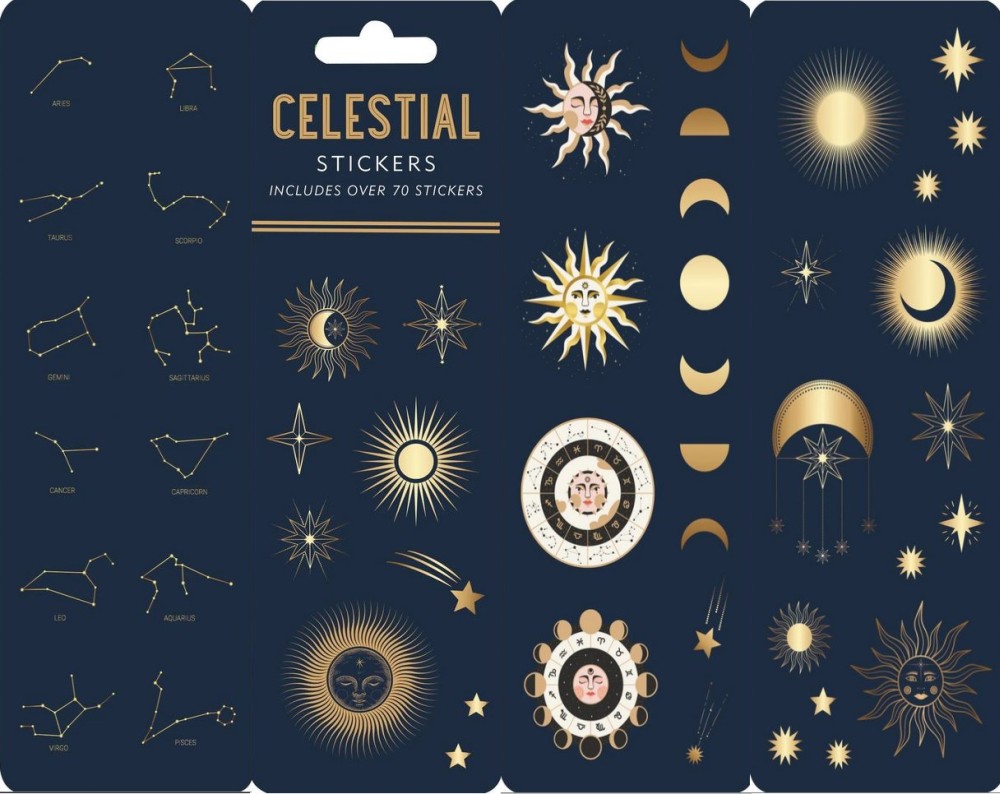 Kleepsud Celestial, 6 lehte