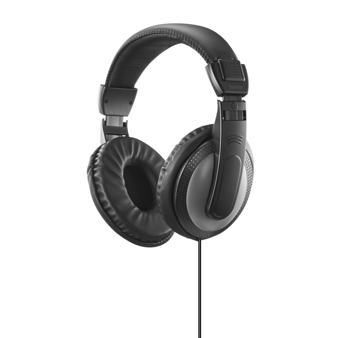 Kõrvaklapid Hama Shell-II üle-kõrva kuulamise klapid, kaabel 2m, 3.5mm Stereo pistik ja 6.3mm adapter