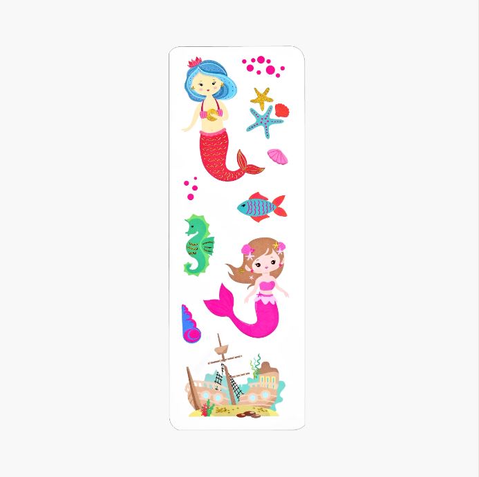 Kleepsud Mermaids, 6 lehte