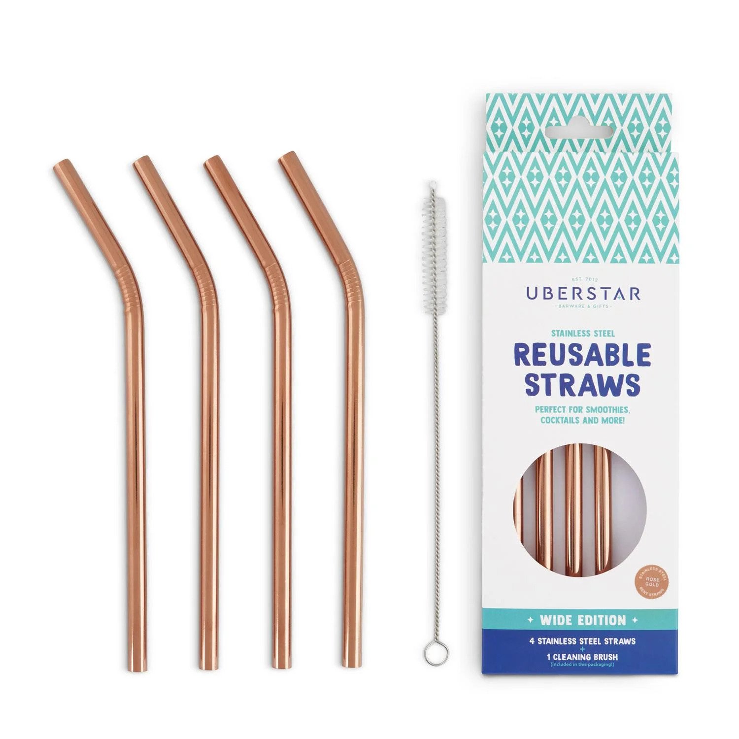 UBERSTAR METALLIST JOOGIKÕRRED, ROSE GOLD, 4TK