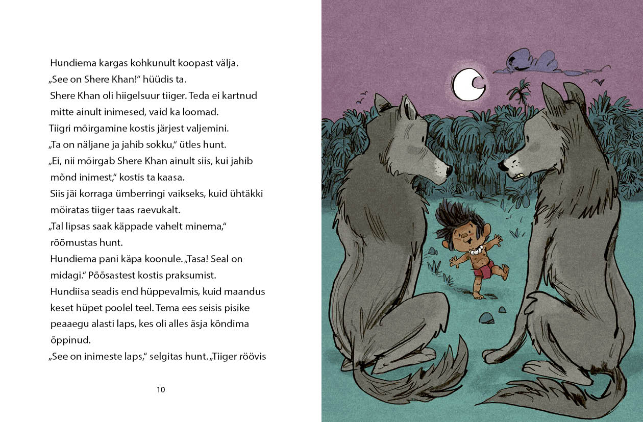 Džungliraamat - Rudyard Kipling, Ilse Bintig