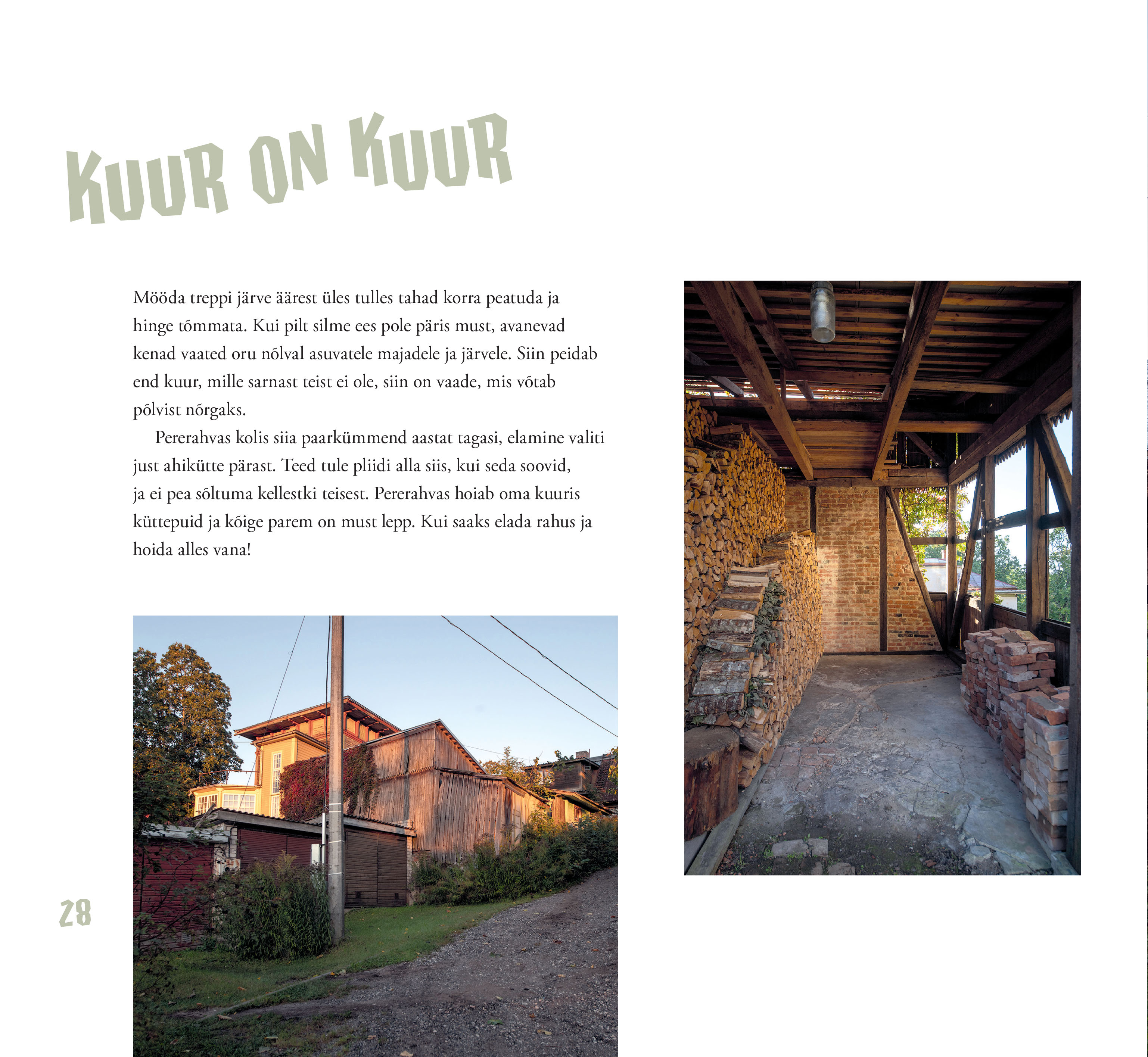 Kuuri tagant paistab Viljandi