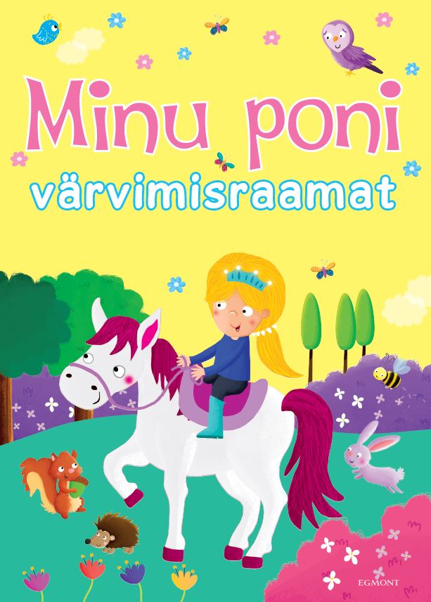 MINU PONI VÄRVIMISRAAMAT