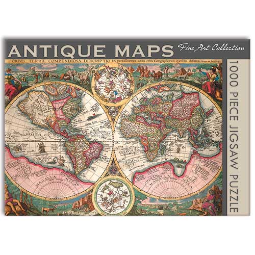 PUSLE ANTIQUE MAPS, 1000TK