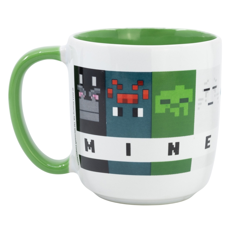 Kruus keraamiline Minecraft Squared Pattern, 380ml