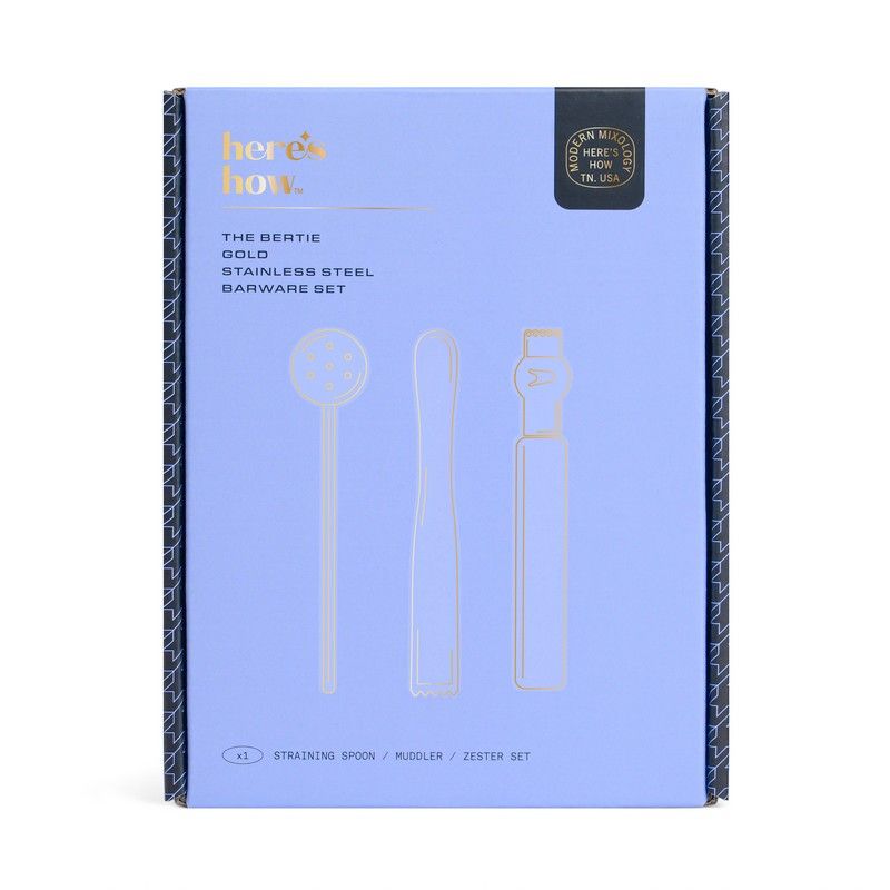 Gentlemen's Hardware Baaritarvikute Komplekt The Bertie