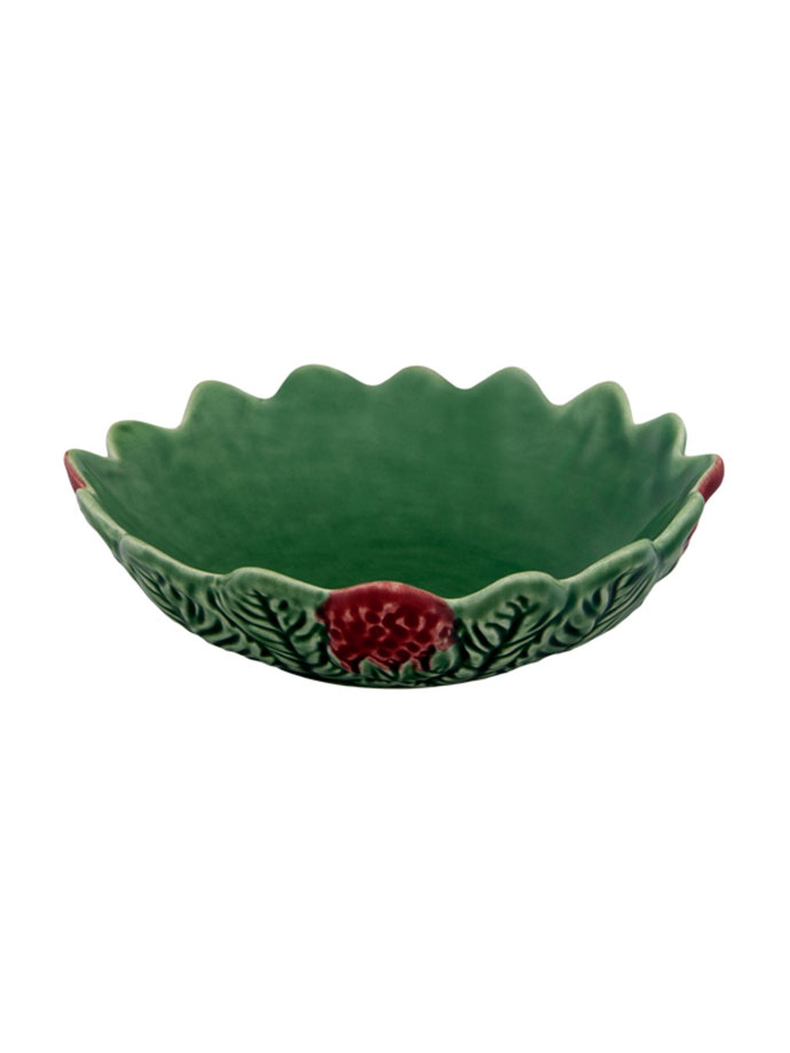BORDALLO PINHEIRO KAUSS STRAWBERRY, 17.5CM