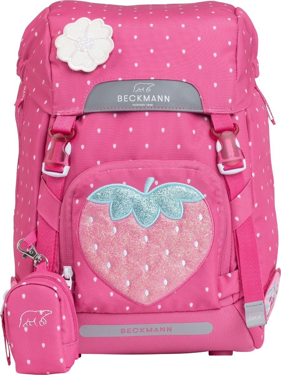 Seljakott/ ranits Beckmann Classic Strawberry  kasvule 116-140cm, maht 22l, kaal 940g
