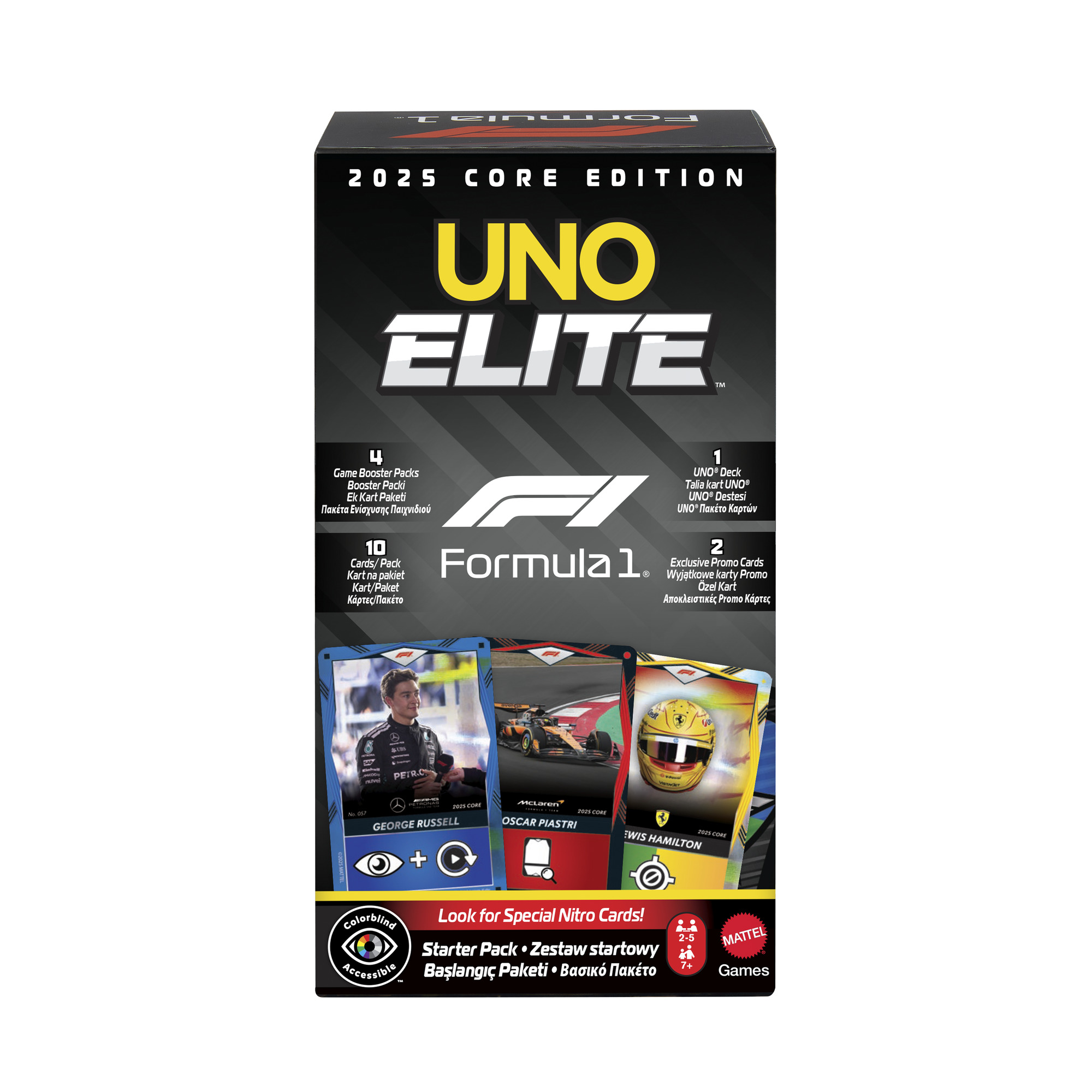 Kaardimäng UNO Elite F1 stardikomplekt