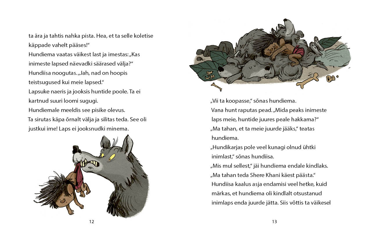 Džungliraamat - Rudyard Kipling, Ilse Bintig