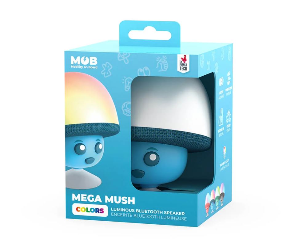 MOB kõlar Bluetooth Mega Mush, Blue