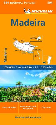 Madeira - Michelin Regional Map 594