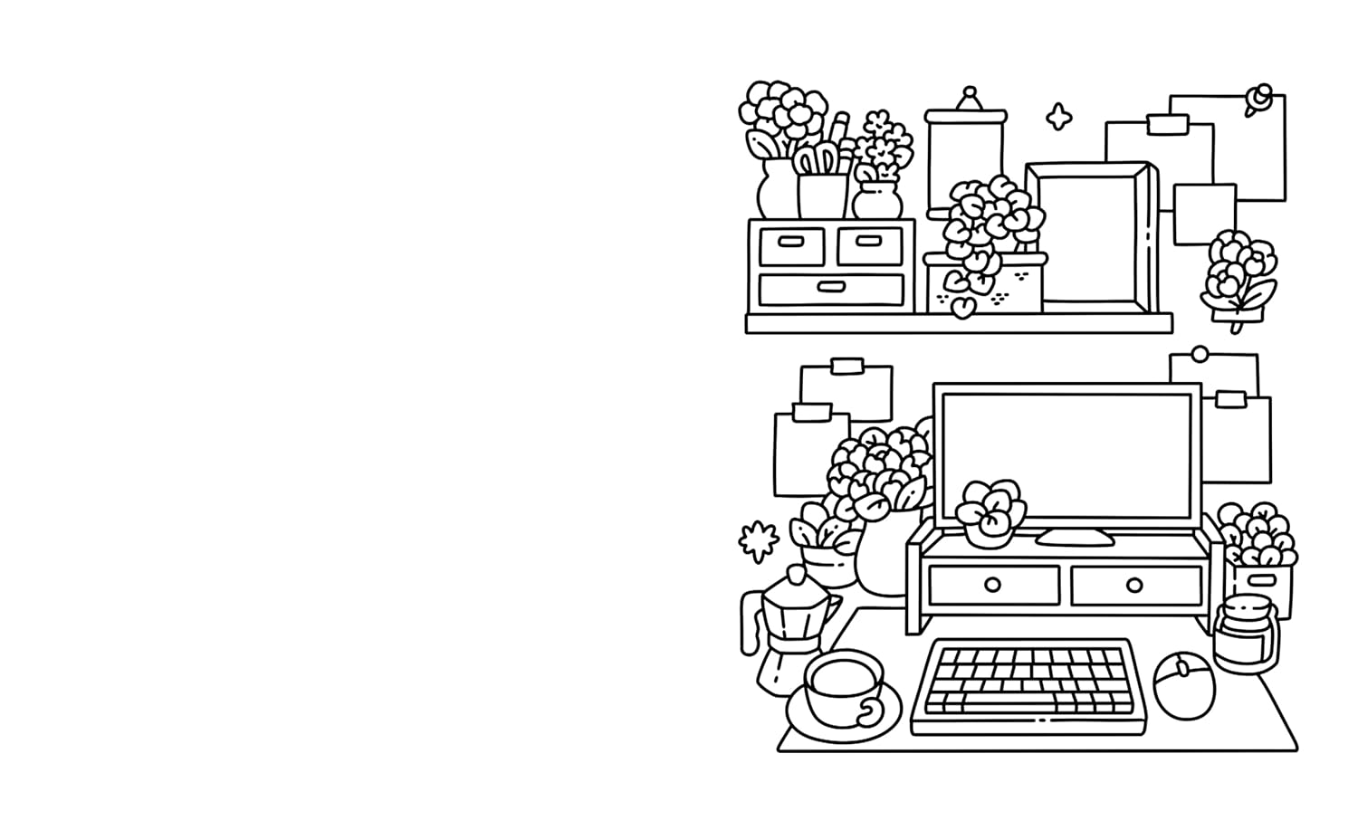 Cute 'n' Cozy Colouring World - Zenny Abanales