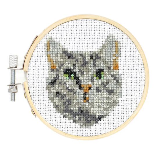 Käsitöökomplekt Mini Cross Stitch Embroidery