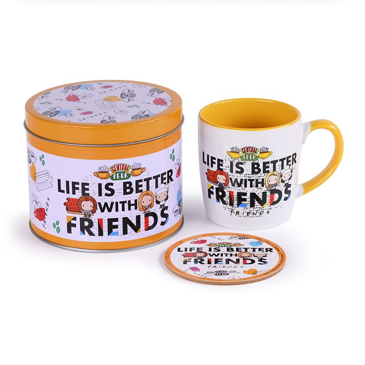 KINKEKOMPLEKT FRIENDS (LIFE IS BETTER - CHIBI)