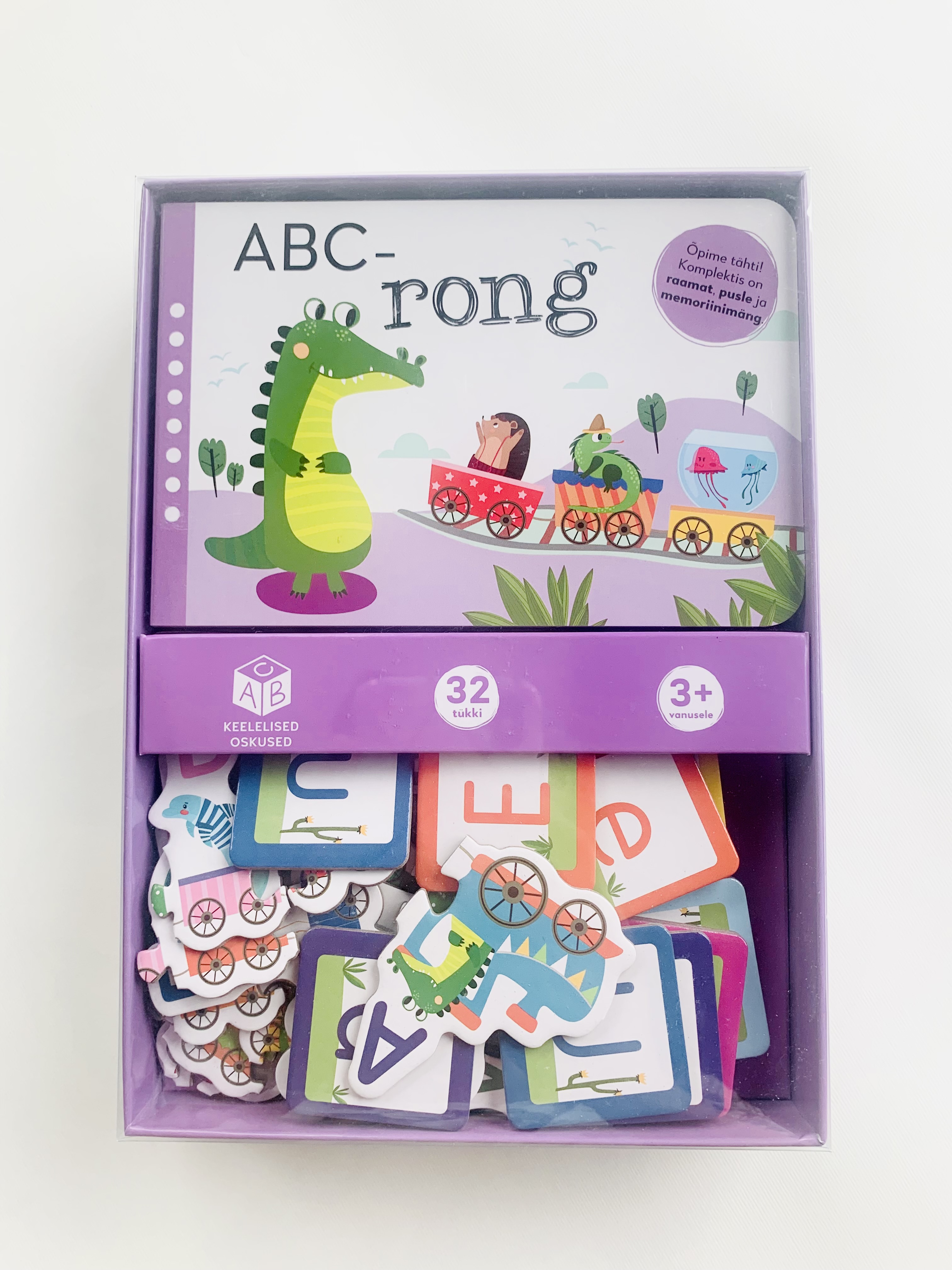 ABC-rong. Pappraamat koos õppematerjaliga