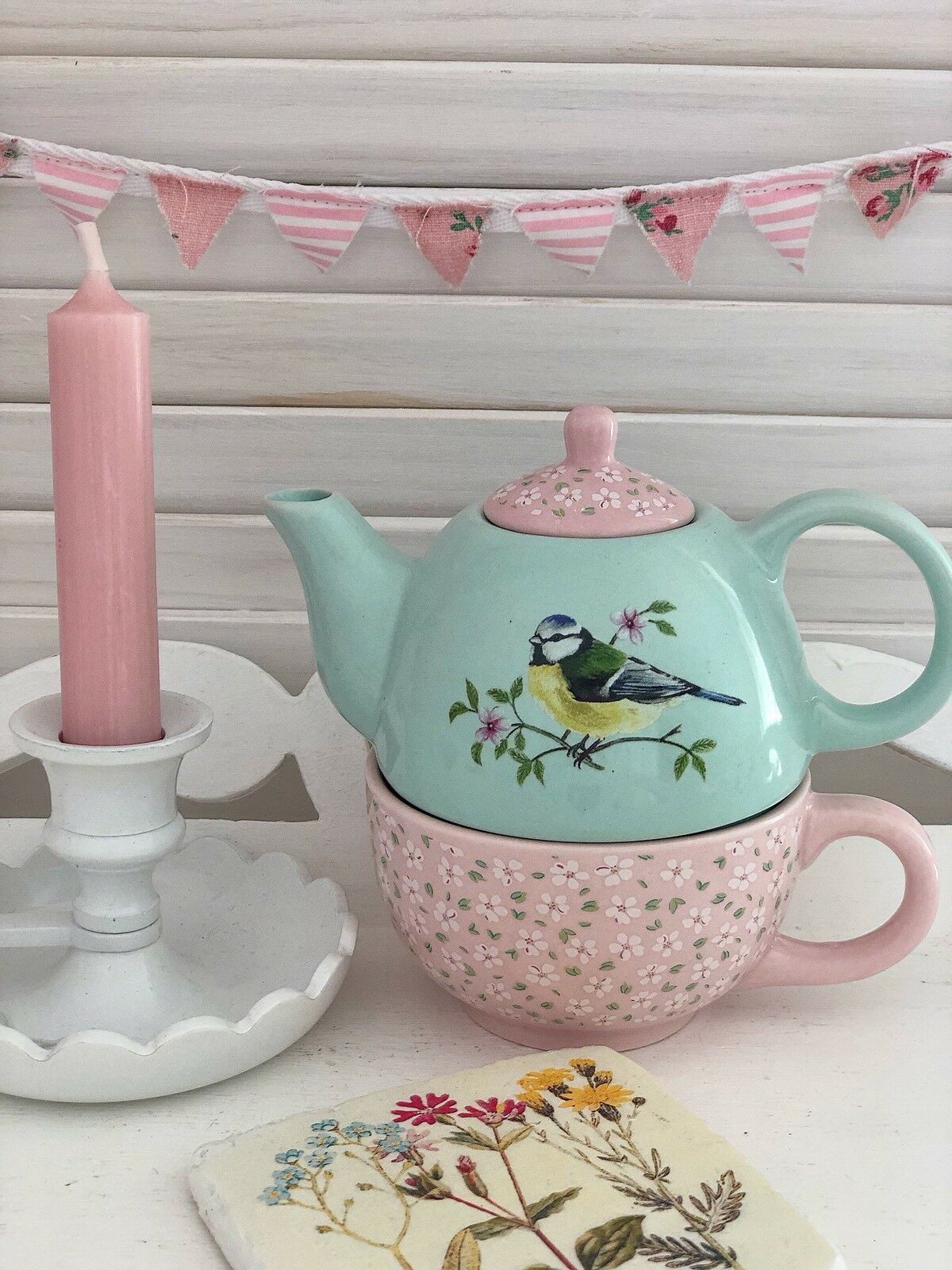 TEE SERVEERIMISE KOMPLEKT GARDEN BIRDS