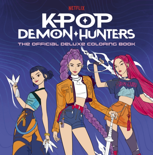 K-Pop Demon Hunters: The Official Deluxe ColouringBook