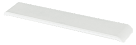 Randmetugi klaviatuurile Leitz Cosy Keyboard Wrist Rest Ergo Cosy Light Grey (helehall), 2 randmekõrgust