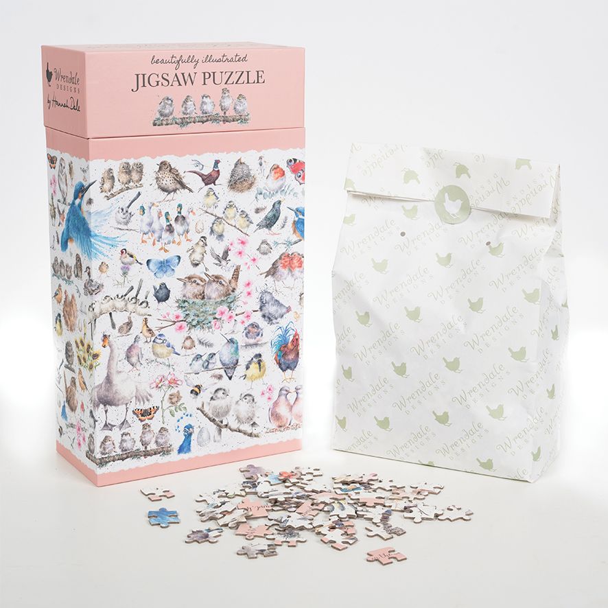 Wrendale pusle Garden Birds, 1000tk