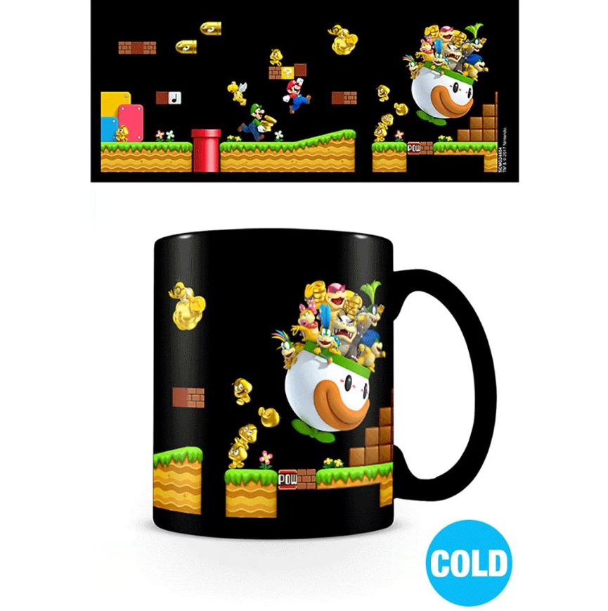 Kruus värvimuutev Super Mario, 315ml