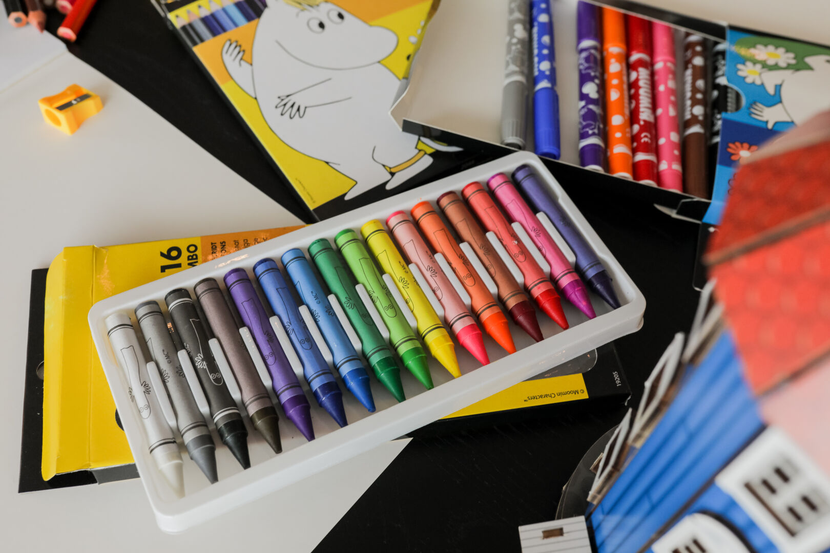 Moomin jumbo rasvakriidid 16 tk