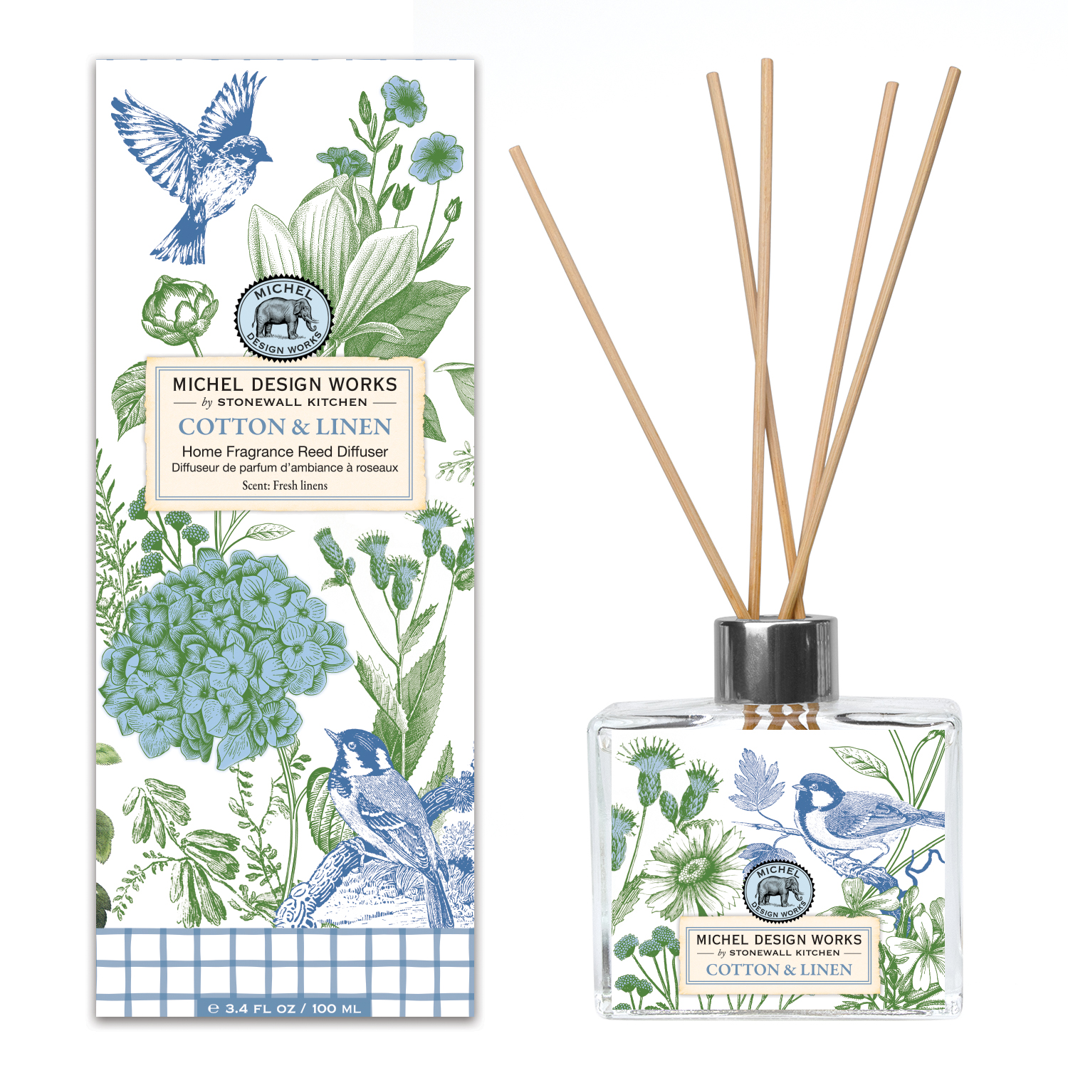 Ruumilõhnastaja Cotton&Linen, 100ml