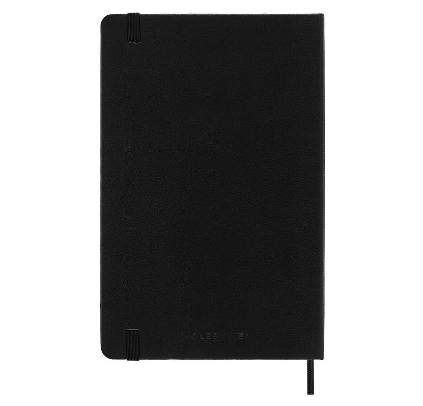 Moleskine 12M (2024) Pro Weekly Vertical Diary Large, Black, Hard Cover