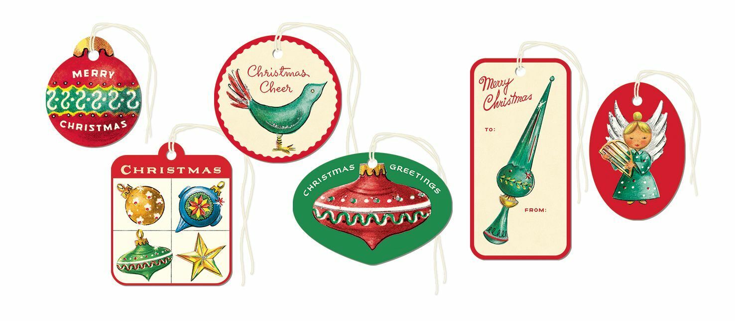Kingituste sedelid Ornaments, Glitter, 36tk
